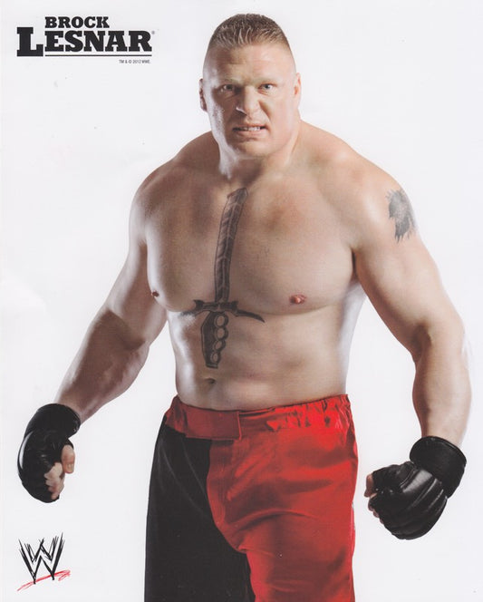 2012 Brock Lesnar WWE Promo Photo