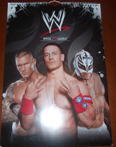 2012 Official WWE Calendar Pwcatalog