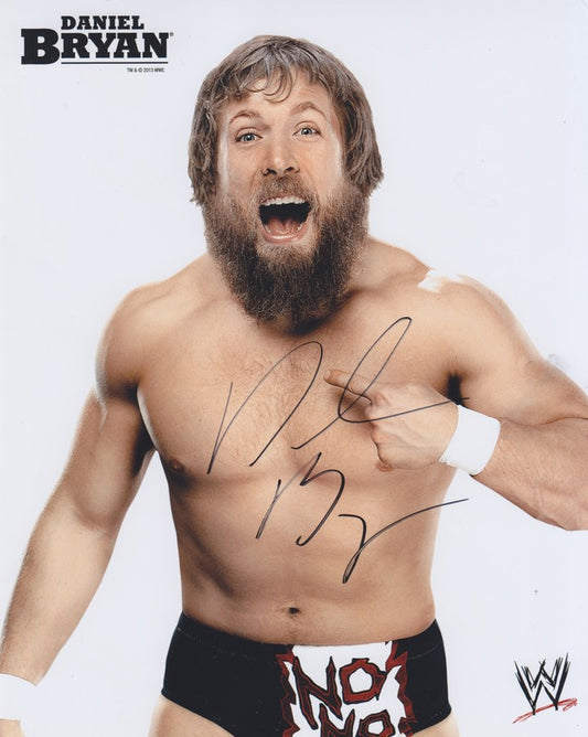 2013 Daniel Bryan (signed) WWE Promo Photo