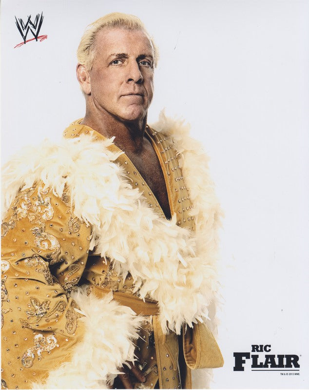 2013 Ric Flair WWE Promo Photo