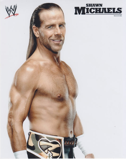 2013 Shawn Michaels WWE Promo Photo