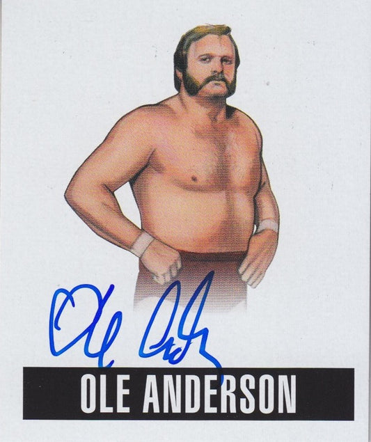 2014 Leaf Originals Wrestling Ole Anderson Autograph 2017 approx value:$10