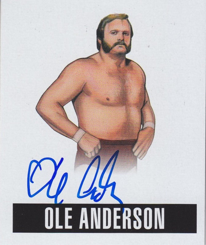 2014 Leaf Originals Wrestling Ole Anderson Autograph 2017 Approx value:$10