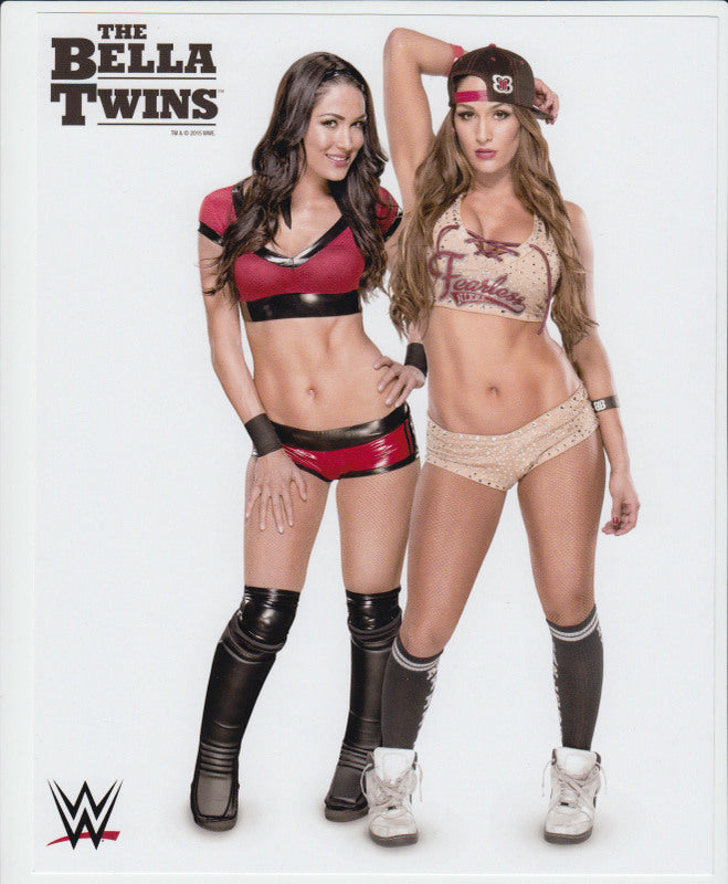 2015 Bella Twins WWE Promo Photo