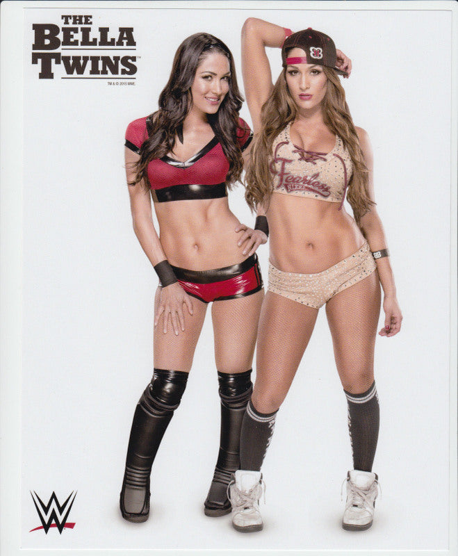 2015 Bella Twins WWE Promo Photo PW Catalog