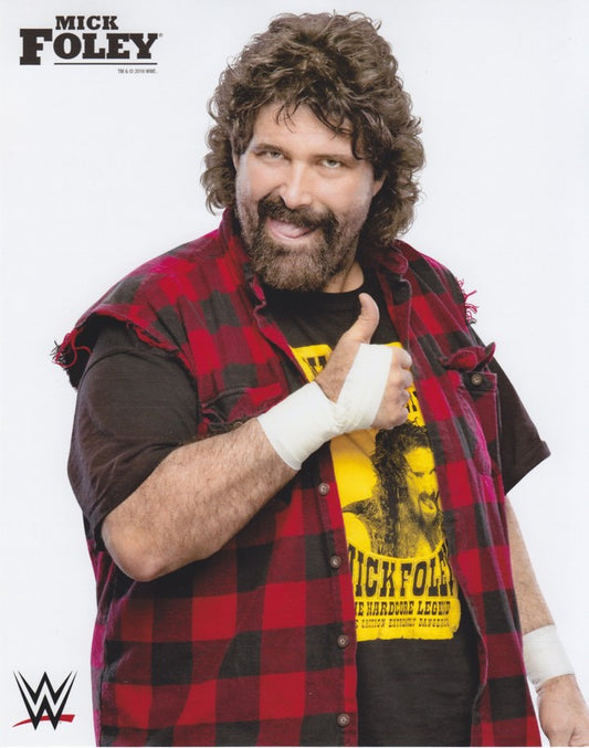 2016 Mick Foley WWE Promo Photo