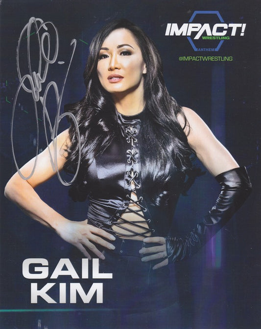 2017 TNA/GFW Gail Kim (Signed)