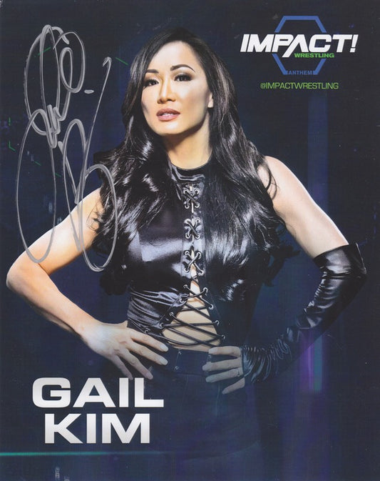 2017 TNA/GFW Gail Kim (signed) 