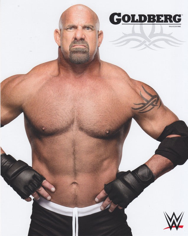 2018 Goldberg WWE Promo Photo