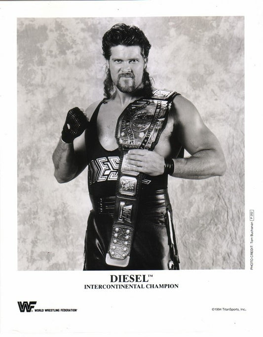 1994 WWF IC CHAMPION Diesel P202 b/w