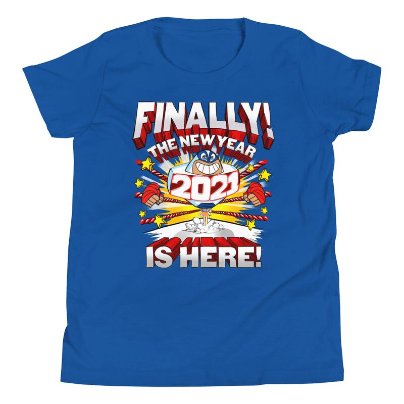 2021 The New Year is Here Youth T-Shirt Pwcatalog