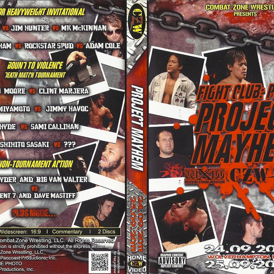 project mayhem 2011 DVDs & Videos Pwcatalog