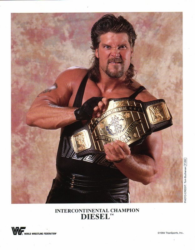 1994 WWF IC CHAMPION Diesel P208 color 