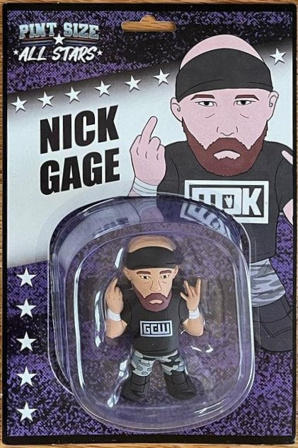 Pro Wrestling Loot Pint Size All Stars Nick Gage [With Black GCW Shirt, May] Action & Toy Figures PWcatalog