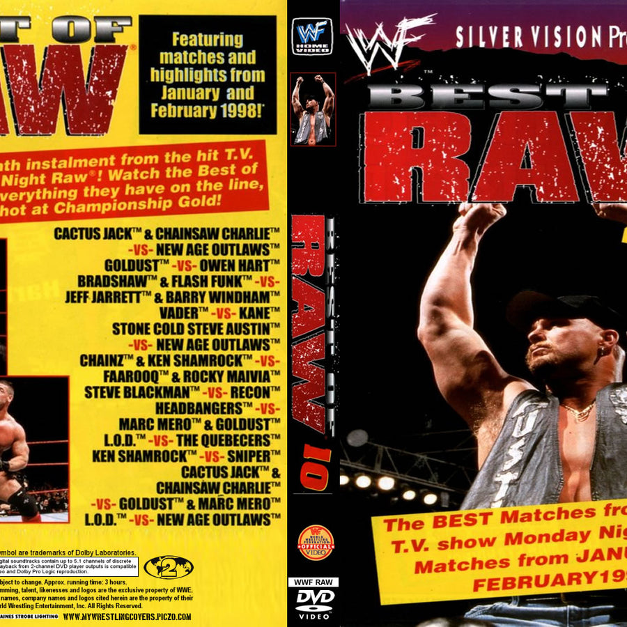 best of raw 10 DVDs & Videos Pwcatalog