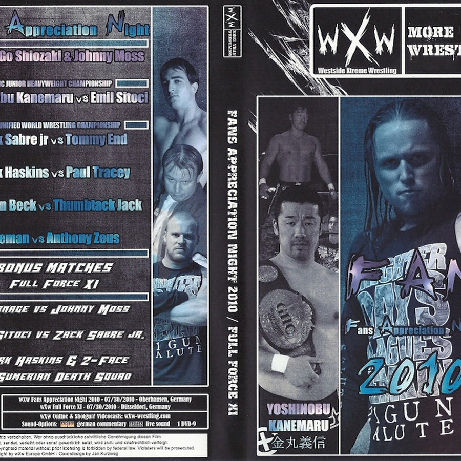 fan appreciation night 2010 full force xi DVDs & Videos Pwcatalog