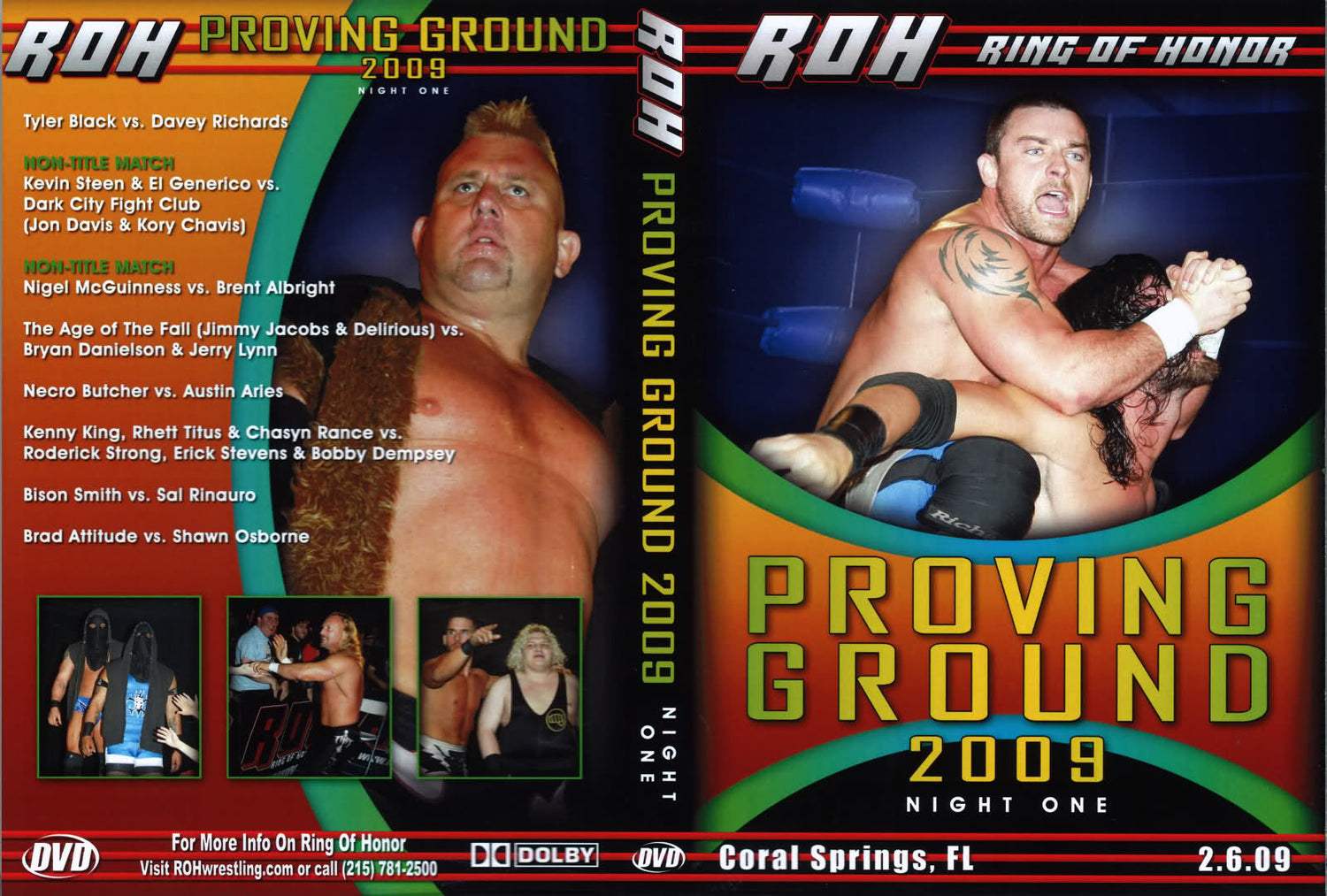proving ground 2009 night one DVDs & Videos Pwcatalog