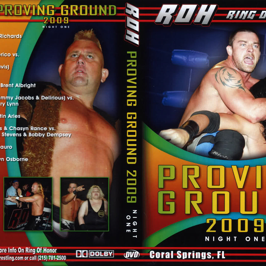 proving ground 2009 night one DVDs & Videos Pwcatalog