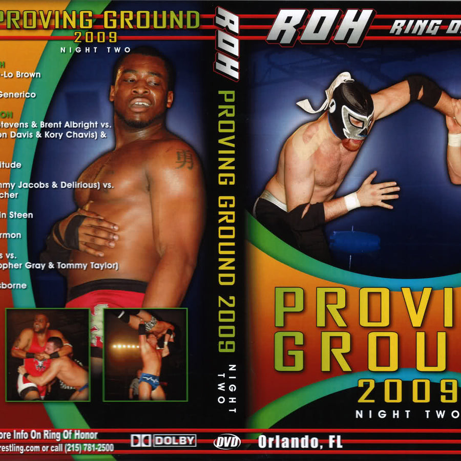 proving ground 2009 night two DVDs & Videos Pwcatalog