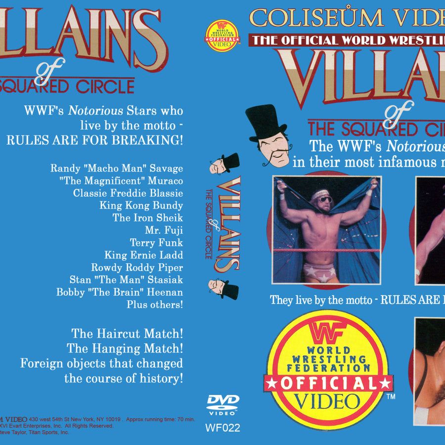 villains of the squared circle DVDs & Videos Pwcatalog