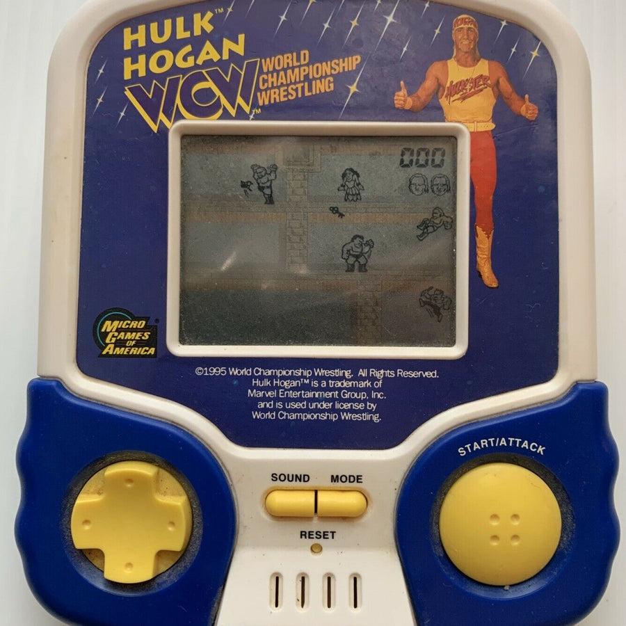 WCW Handheld LCD Hulk Hogan PWcatalog