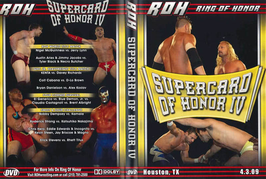 supercard of honor iv DVDs & Videos Pwcatalog