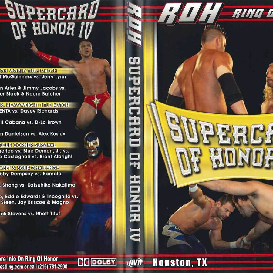supercard of honor iv DVDs & Videos Pwcatalog