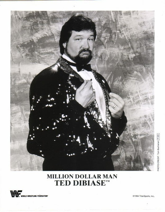 1994 Million Dollar Man Ted DiBiase P225 b/w