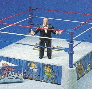 WWF LJN Wrestling Superstars Unreleased/Prototype Mean Gene Okerlund [Unreleased]