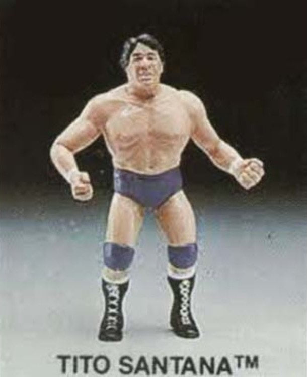 WWF LJN Wrestling Superstars Unreleased/Prototype Tito Santana [Unreleased] Action & Toy Figures PWcatalog