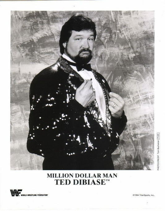1994 Million Dollar Man Ted Dibiase P225 b/w 
