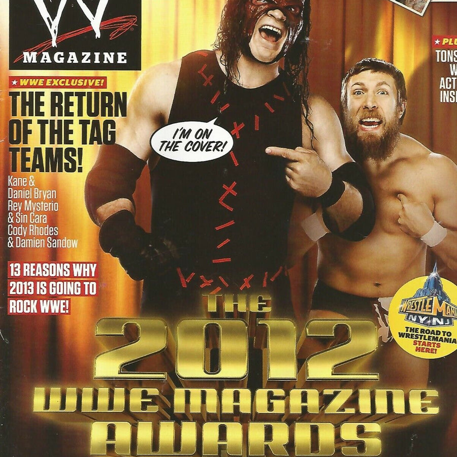 WWE Magazine January 2013 Magazine PWcatalog
