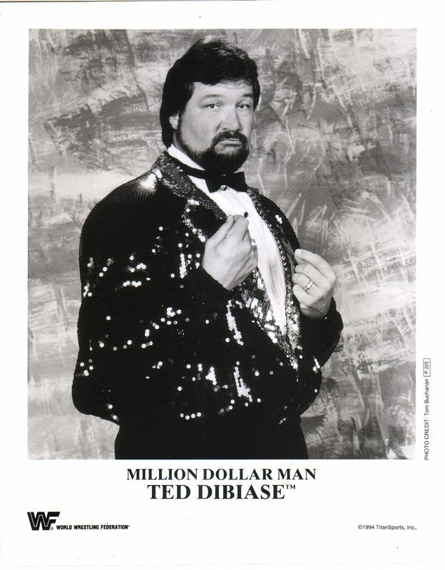 1994 Million Dollar Man Ted DiBiase P225 b/w