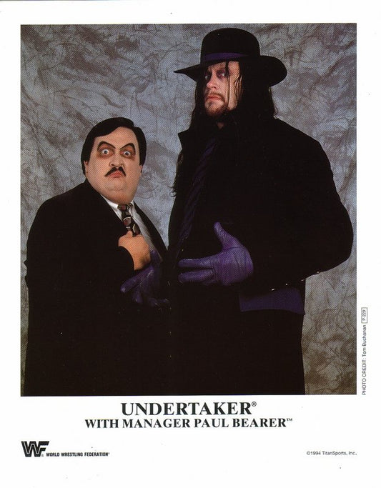 1994 Undertaker w/Paul Bearer P229a color 