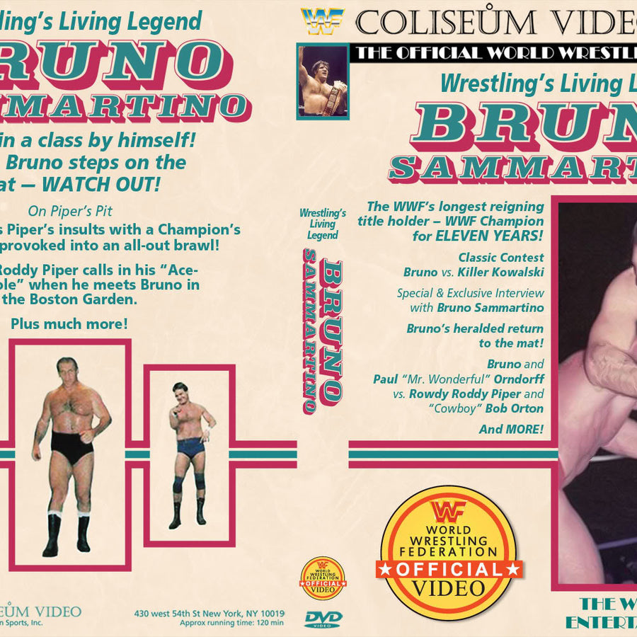 bruno sammartino DVDs & Videos Pwcatalog
