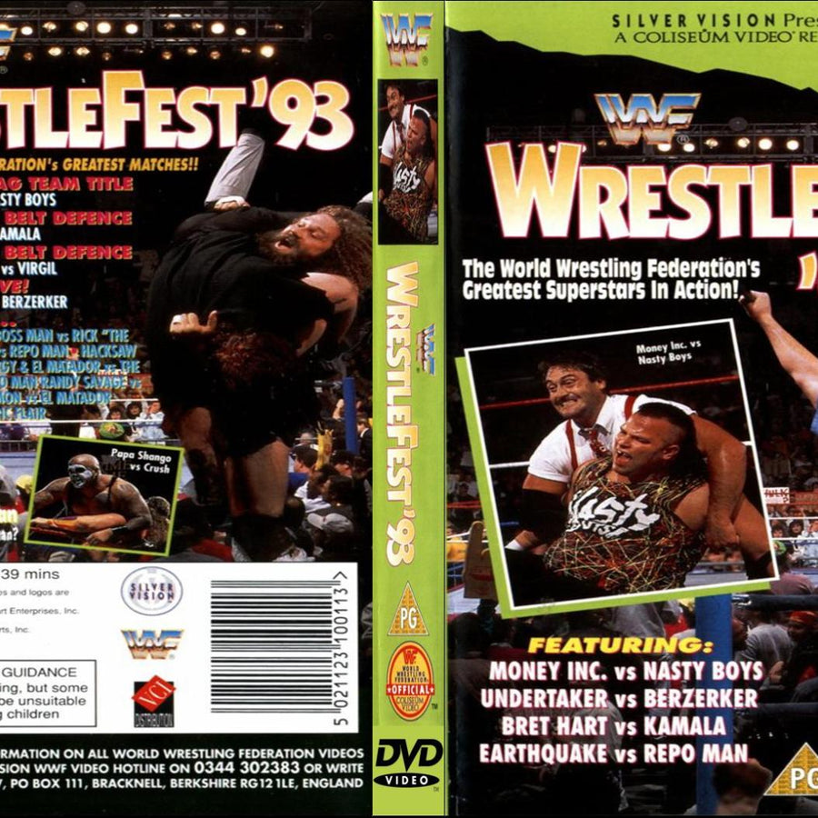wrestlefest 1993 DVDs & Videos Pwcatalog