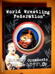 WWF Mankind Christmas Ornament 1999