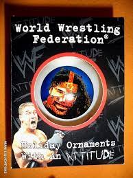 WWF Mankind Christmas Ornament 1999 Pwcatalog