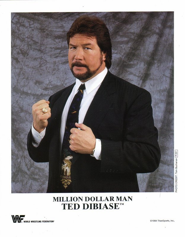 1994 Million Dollar Man Ted Dibiase P231b color PW Catalog