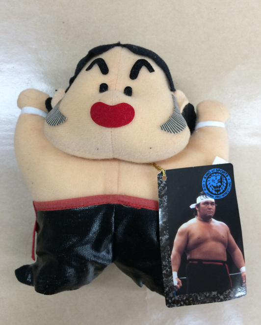 NJPW Roller Tron Plush Arcade Prizes Shinya Hashimoto