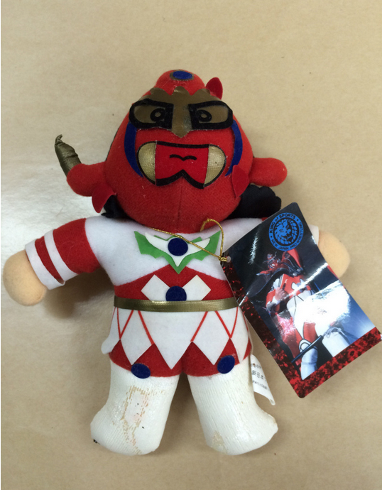 NJPW Roller Tron Plush Arcade Prizes Jyushin Thunder Liger Action & Toy Figures PWcatalog
