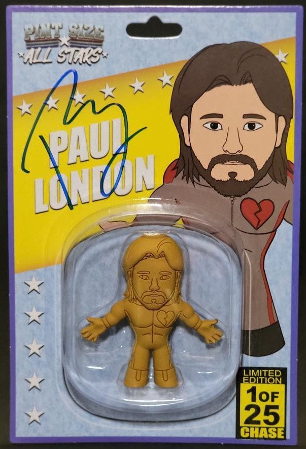 Pro Wrestling Loot Pint Size All Stars Paul London [December, Gold Chase] Action & Toy Figures PWcatalog