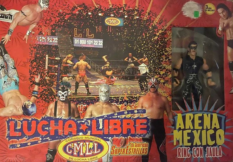 CMLL Hag Distribuidoras Super Estrellas Wrestling Rings & Playsets: Arena Mexico [With Rey Bucanero]