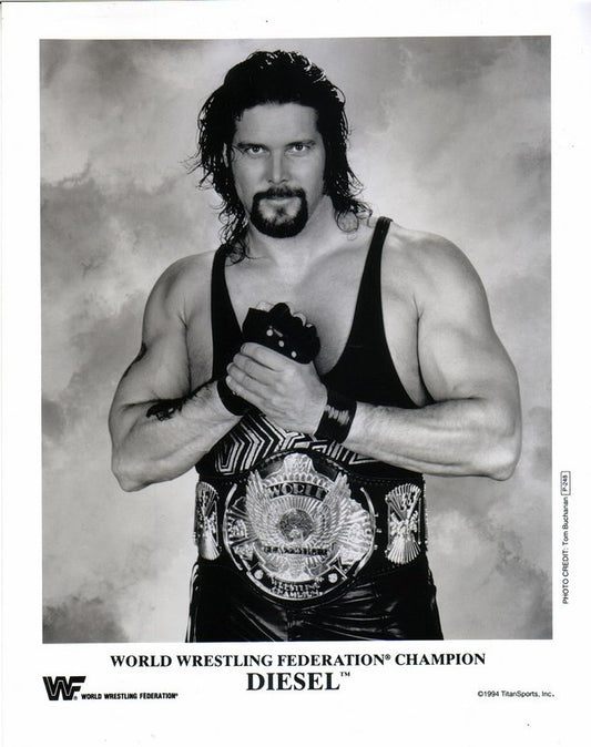 1994 WWF CHAMPION Diesel P248d b/w
