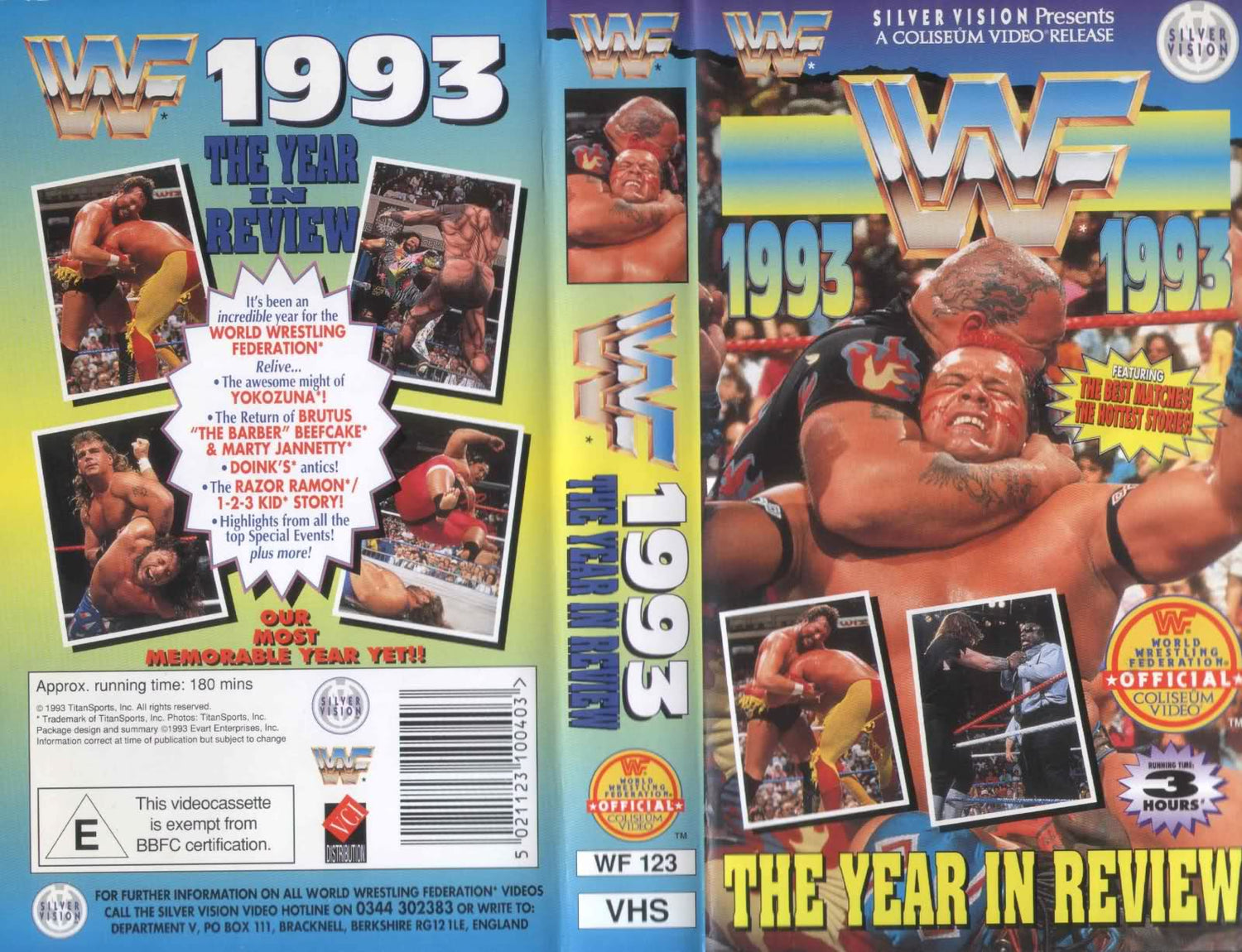 wwf 1993 the year in review PW Catalog