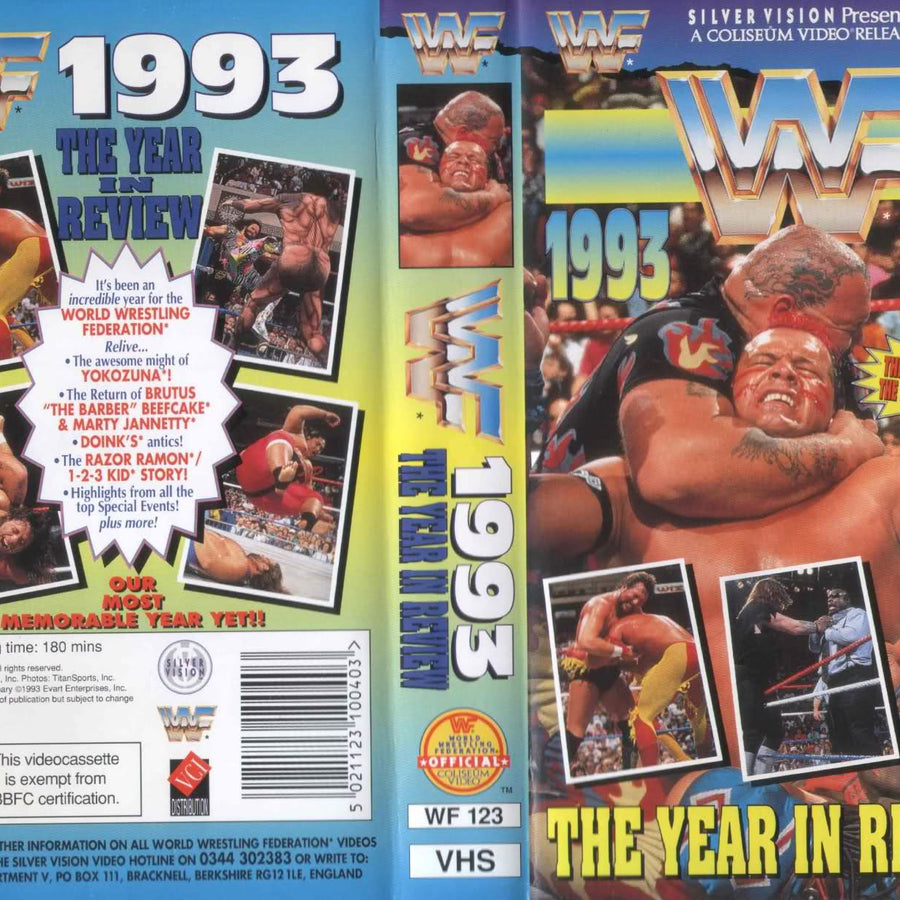 wwf 1993 the year in review PW Catalog