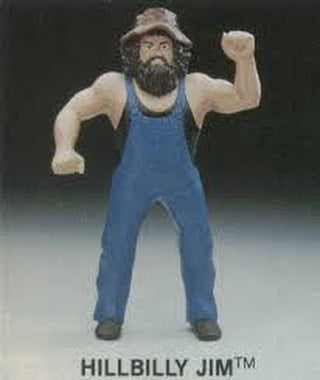 WWF LJN Wrestling Superstars Unreleased/Prototype Hillbilly Jim [Unreleased] Action & Toy Figures PWcatalog