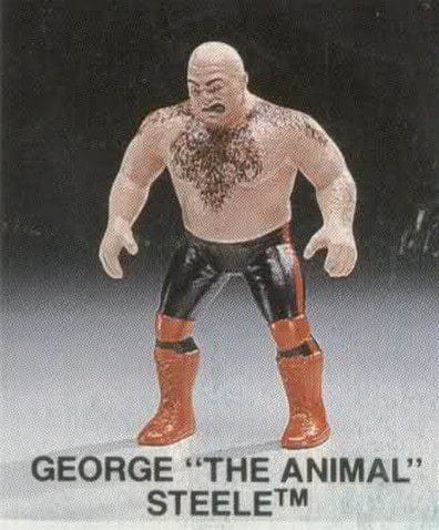 WWF LJN Wrestling Superstars Unreleased/Prototype George "The Animal" Steele [Unreleased]