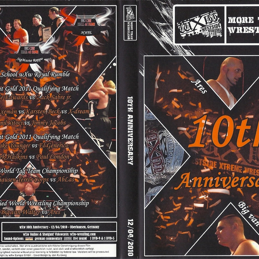 10th anniversary DVDs & Videos Pwcatalog
