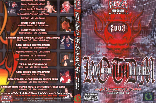 king of deathmatches 2003 night 2